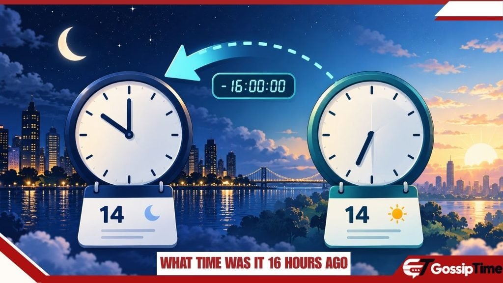 What Time Was It 16 Hours Ago